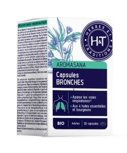 Aromasana - Capsules bronches BIO, 30&nbsp;capsules